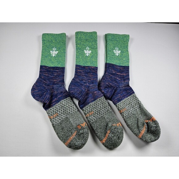 Bombas Hex Tec Calf Socks Lot Of 3 Pairs Size XL (All Labeled Rights) - Picture 1 of 3